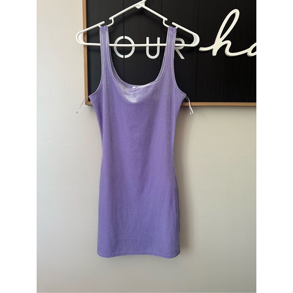 Superdown Revolve Jenny Square Neck Dress Lavender